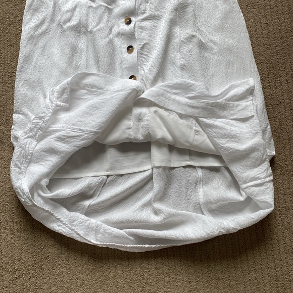 Good American The Bustier Dress, Ivory Leopard - Picture 5 of 17